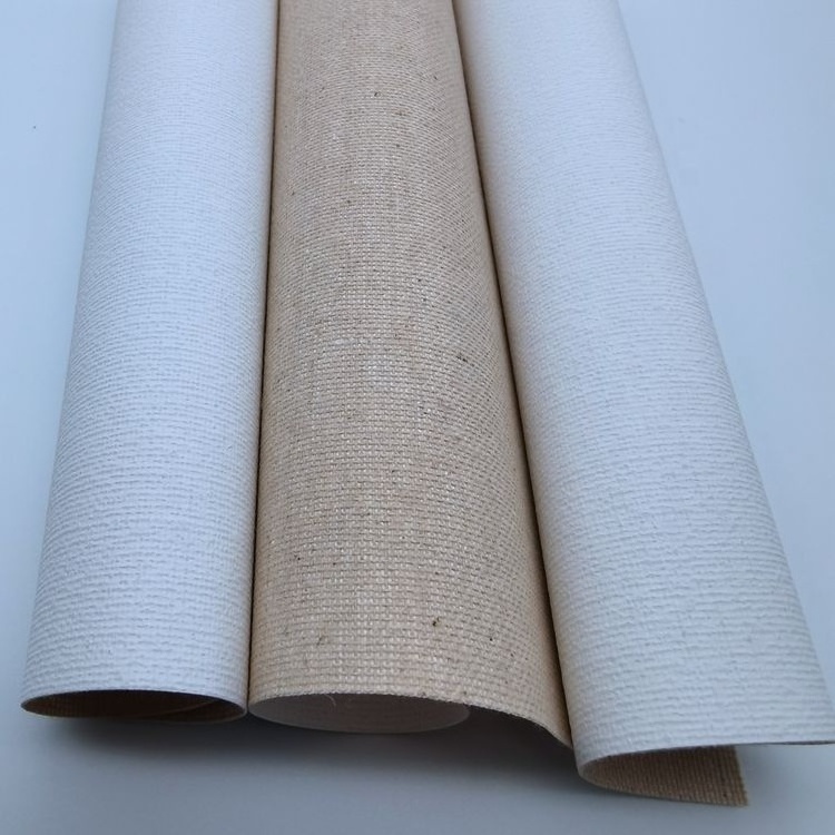 Factory Wholesale White Stretch Inkjet Art Blank Cotton Paintings Canvas Roll for Painting