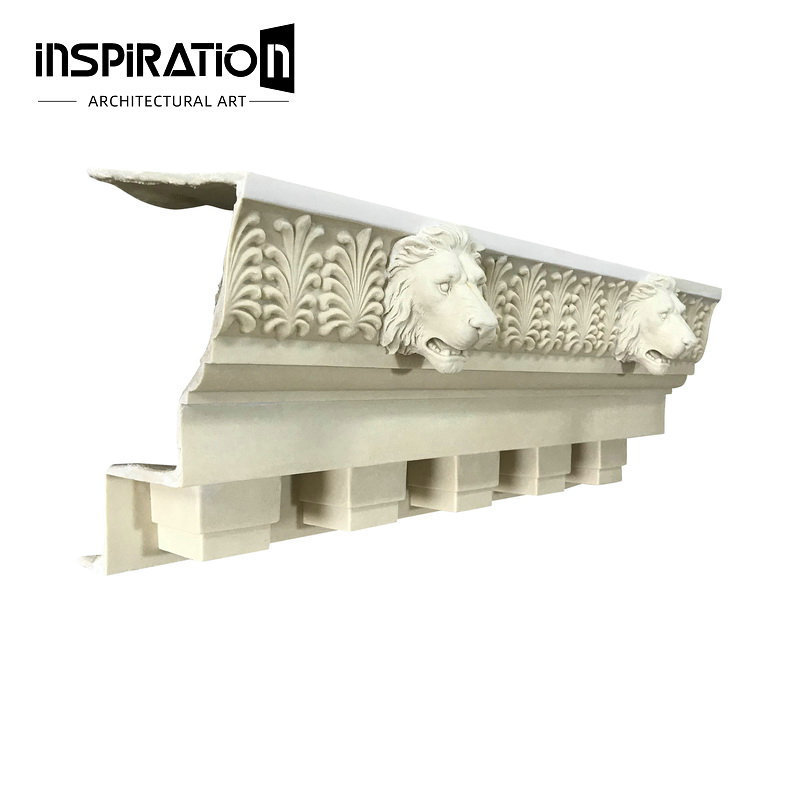 INSpiration 15 Years GRC manufacturer professional produce classic composite crown molding and exterior cornice