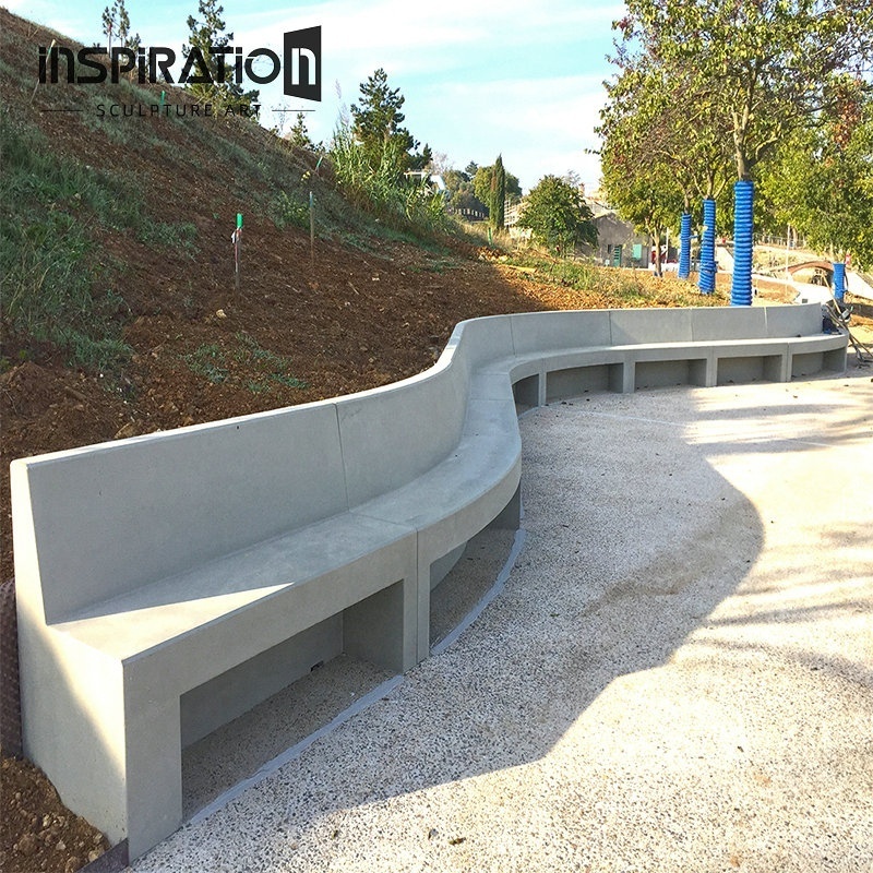 15 Creative GRC concrete street furniture designs landscape fiber cement urban furniture design