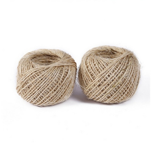 Small pcs Hand crocheting twisted  jute yarn with high quality