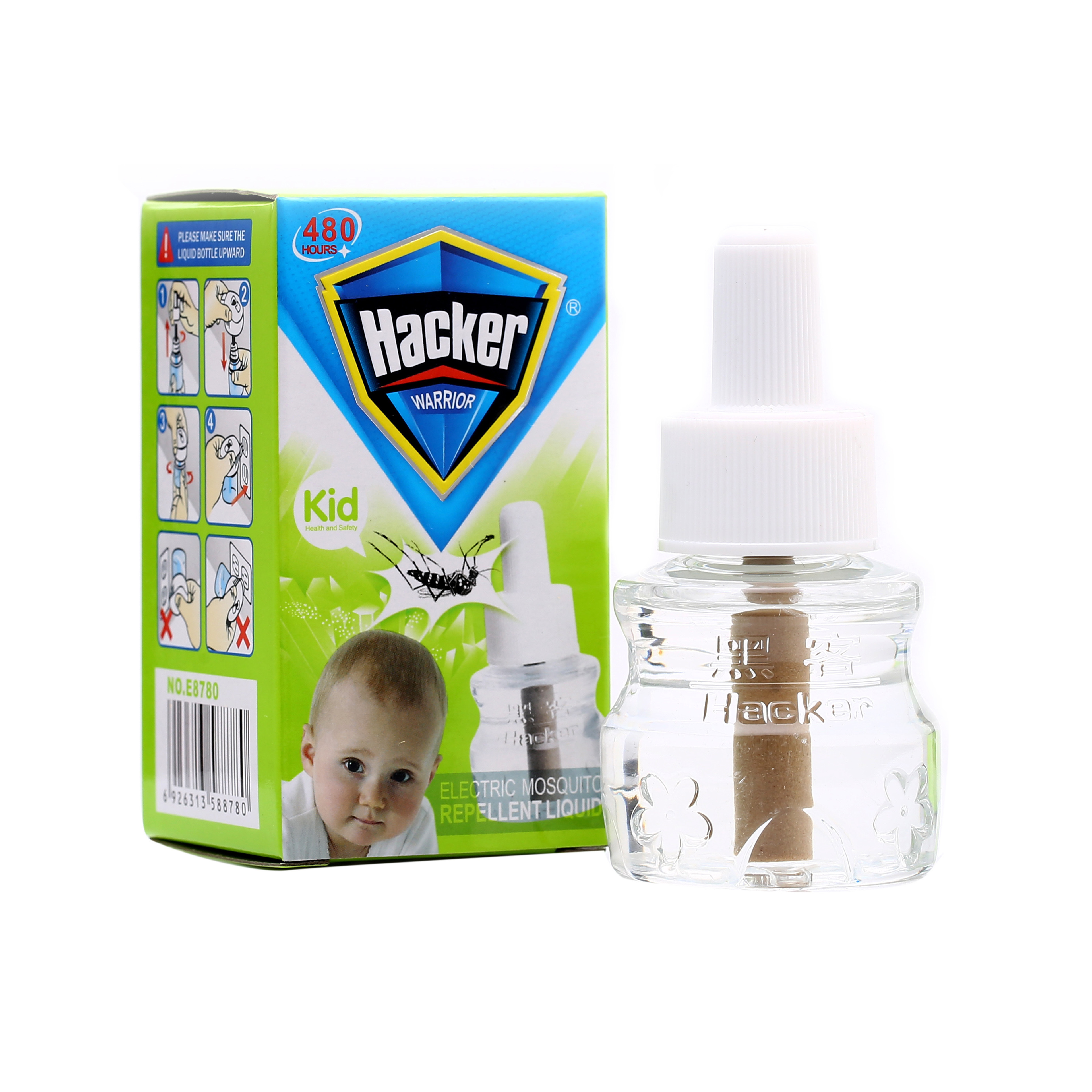 Electric anti mosquito repellent refill liquid for babies