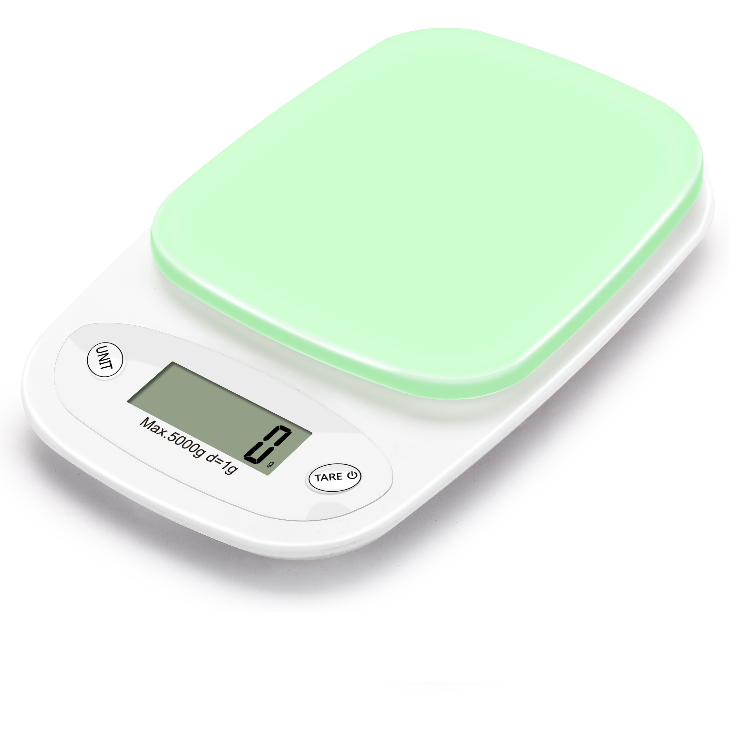 Colorful Electronic Digital Food Weighing Scales Kitchen Scale with 3kg 5kg Digital Display Weight Measuring CE ROHS