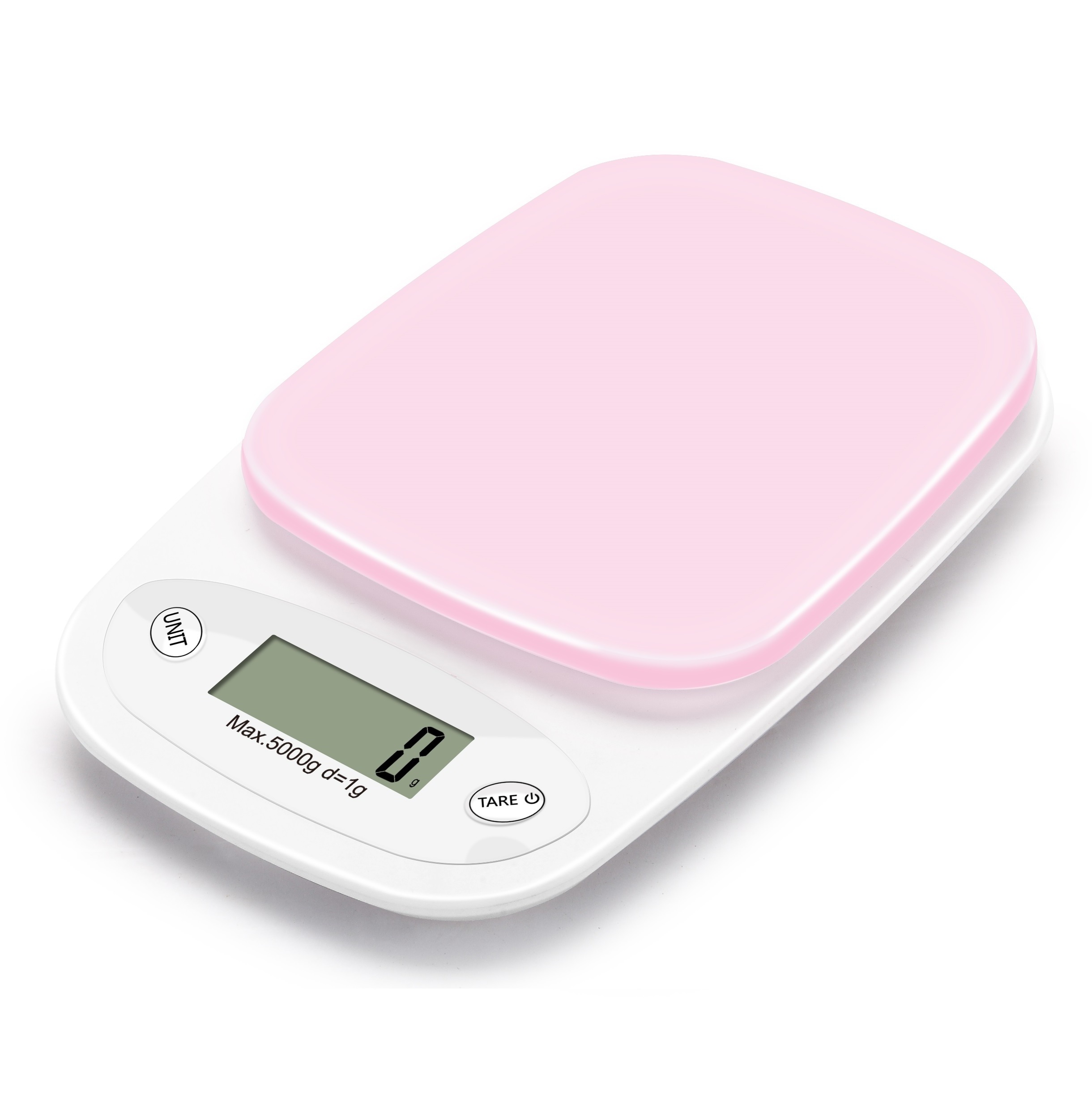 Colorful Electronic Digital Food Weighing Scales Kitchen Scale with 3kg 5kg Digital Display Weight Measuring CE ROHS