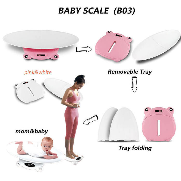 3 in 1 Household pet baby adult manual 120kg weighing scale mother and baby weight scale with removeable plate tray