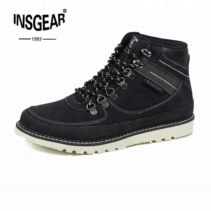 comfortable middle cut men work boots