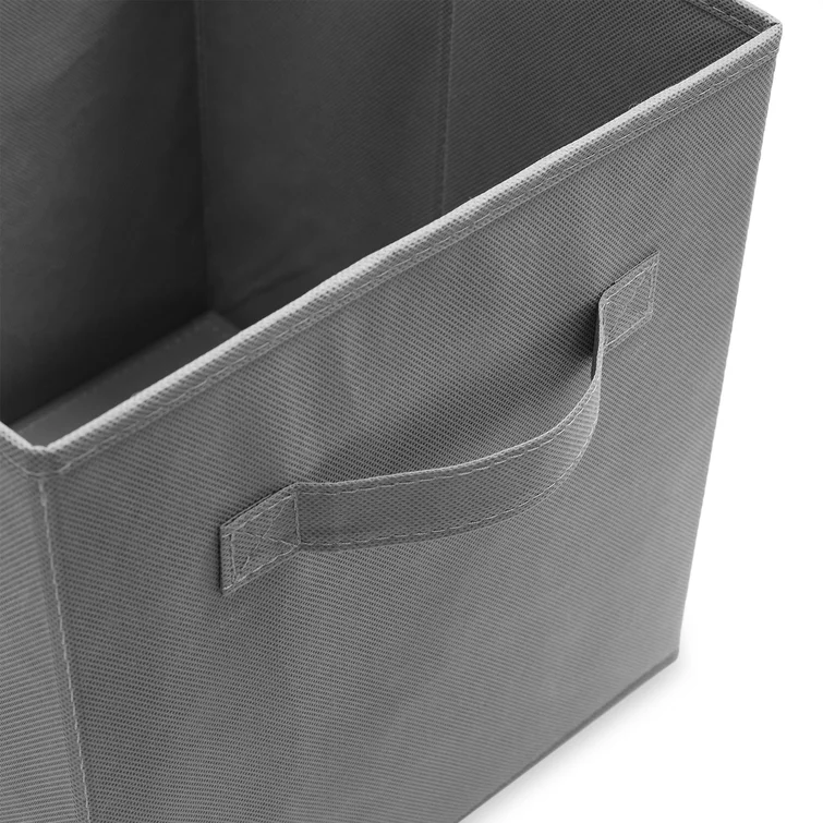 Wholesale Cube Storage Bins Basics Collapsible Fabric Storage Cube Storage Organizer with Handles