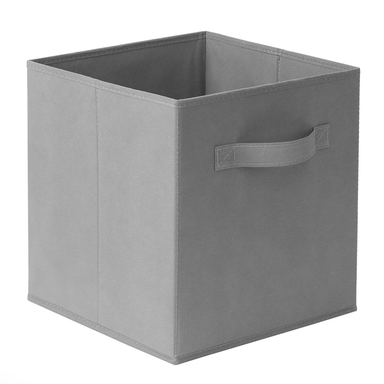 Wholesale Cube Storage Bins Basics Collapsible Fabric Storage Cube Storage Organizer with Handles