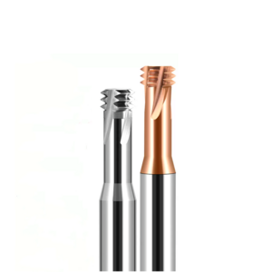 ISO Three teeth thread mill M2.5*0.45 metric standard mill thread end mill High precision CNC thread mills