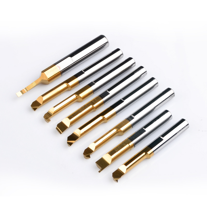 INSIGHT solid carbide micro bore cutters tungsten small profile tools for turning lathe CNC inner hole groove cutters