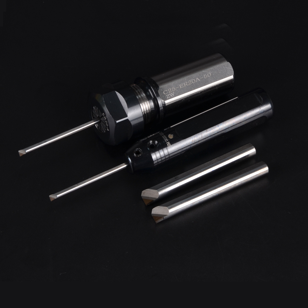 PCD Micro Boring Cutter CNC Lathe Cutting Tool Bore Bar Small Hole Diamond Boring Tools