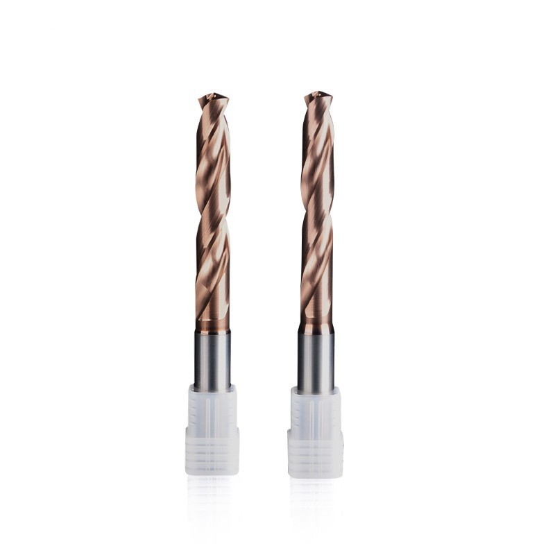 3XD solid carbide Step Drills jobber length carbide drill tools D4-D12mm  Inner Coolant Drill Bit for stainless steel