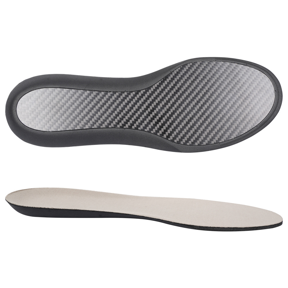 EVA Carbon Fiber Insole Flat Foot Corrector Shoe Inserts For Men Women Customized Sport Carbon insoles