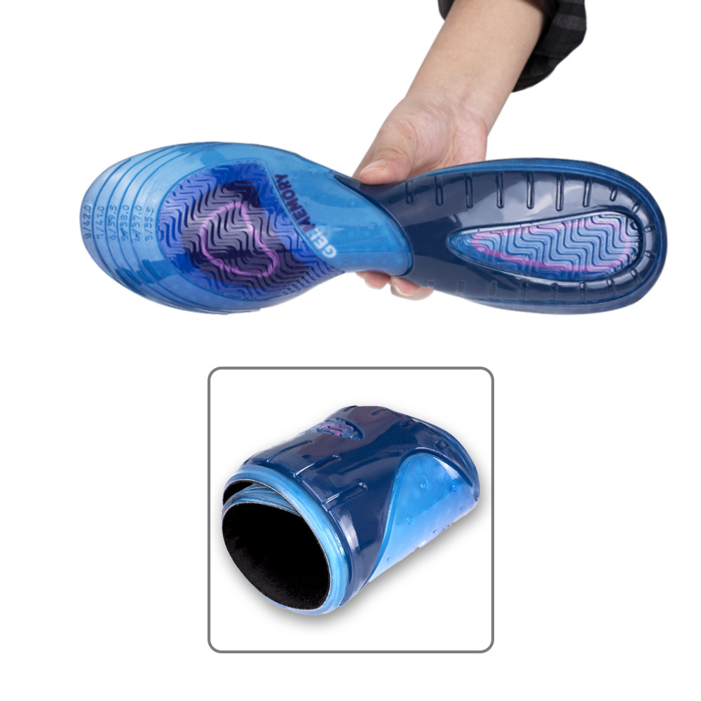 Factory New Magnetic Therapy Foot Massage Shoes Orthotic Gel Liquid Insoles