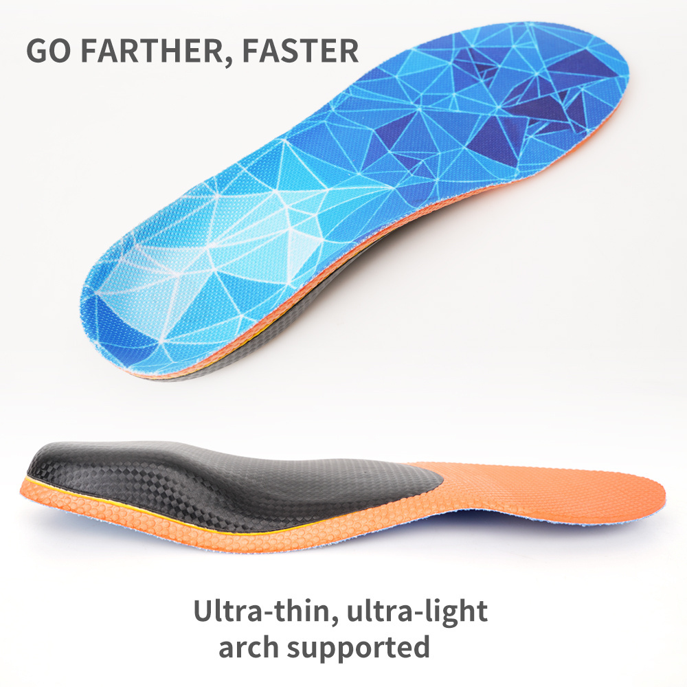 S-King Professional Sport Insoles Arch Support Insoles with Shock Absorption Flat Feet Pain Relief Orthotics Insoles