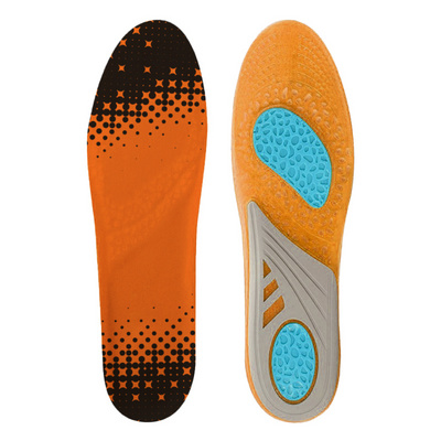 Factory New Sports Massaging Silicone Gel Insoles Relieve Flat Feet Orthotic Sneaker Insole