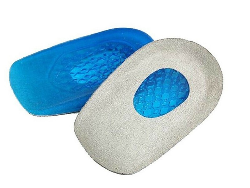 Soft Invisible Half Heel Lift Insole Unisex Height Increase Insoles Soles Heel Half Pad