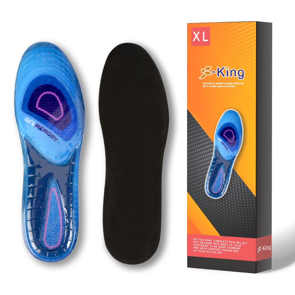 Factory New Magnetic Therapy Foot Massage Shoes Orthotic Gel Liquid Insoles