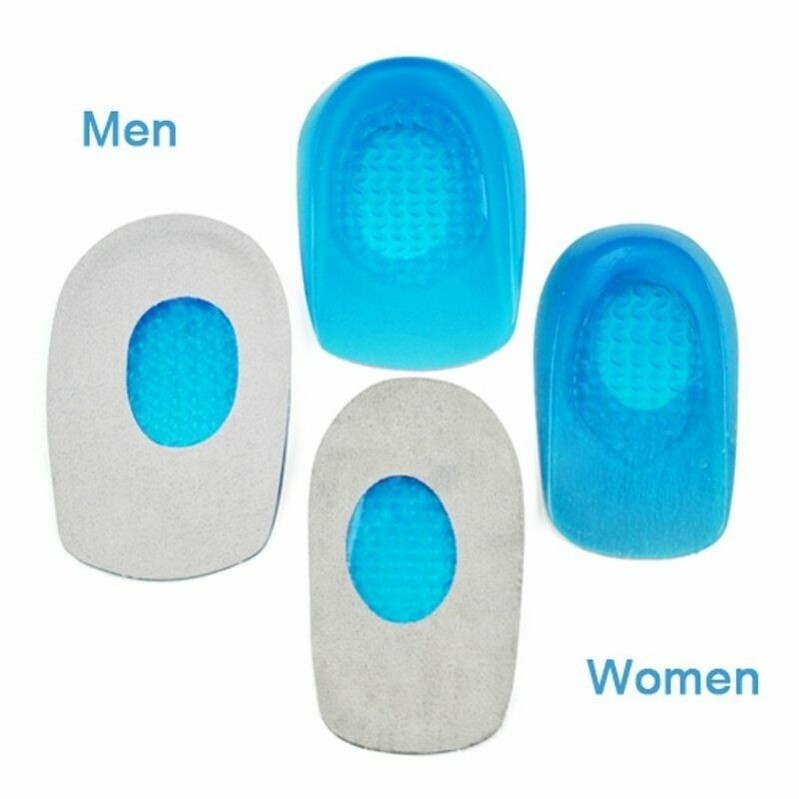 Soft Invisible Half Heel Lift Insole Unisex Height Increase Insoles Soles Heel Half Pad