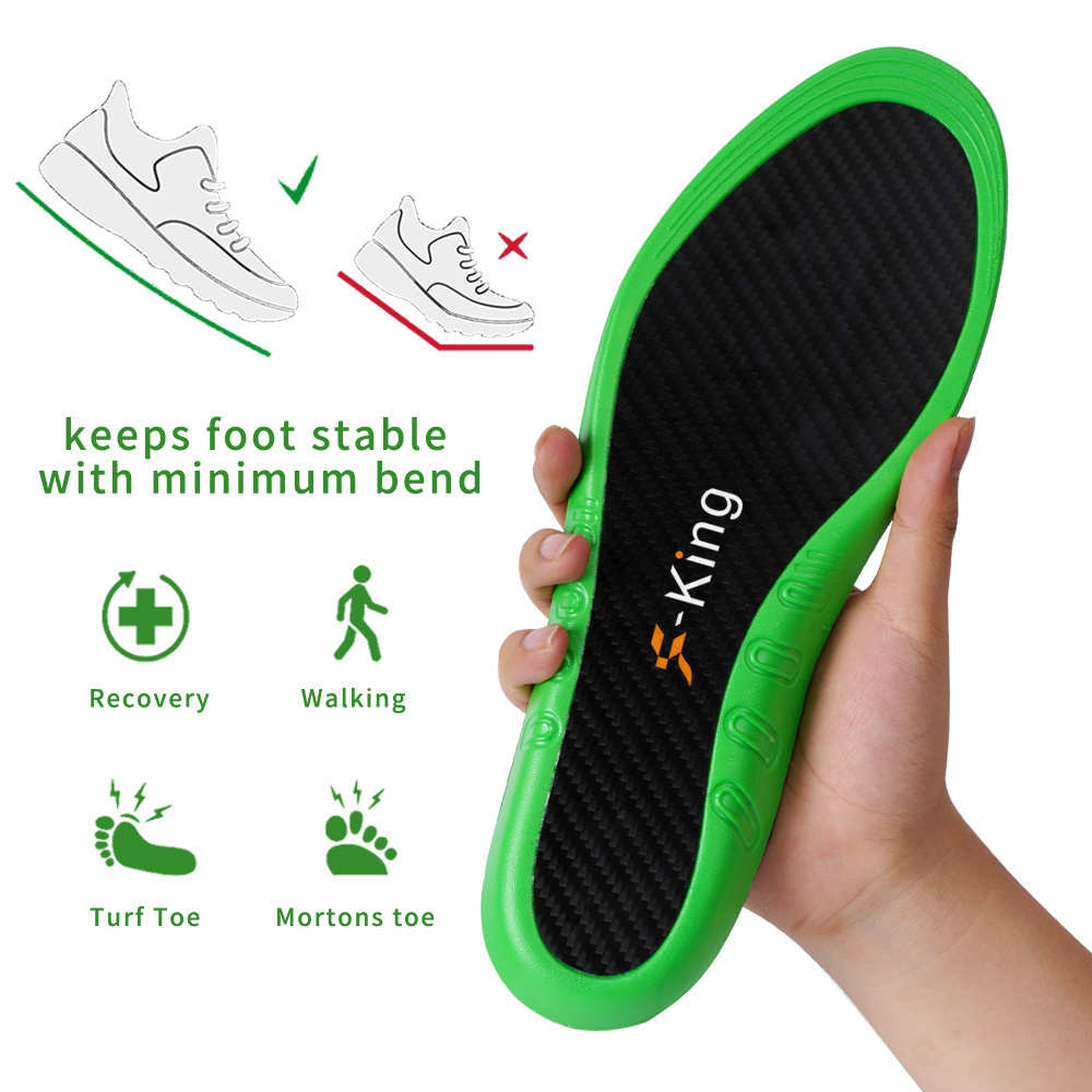 OEM Carbon Fiber Insoles Arch Support Sports Insoles Puncture-Resistant Basketball Pu Shoe insoles