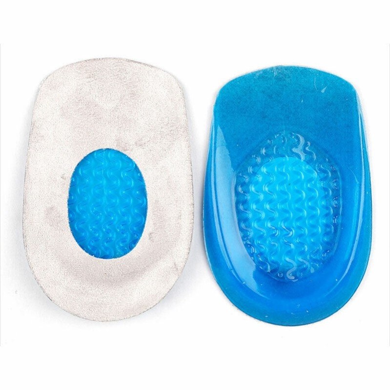 Soft Invisible Half Heel Lift Insole Unisex Height Increase Insoles Soles Heel Half Pad