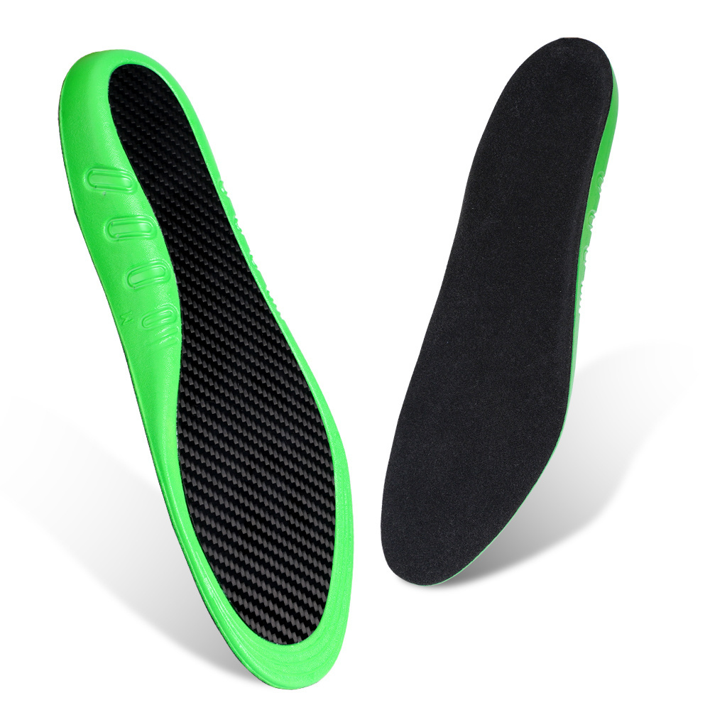 OEM Carbon Fiber Insoles Arch Support Sports Insoles Puncture-Resistant Basketball Pu Shoe insoles