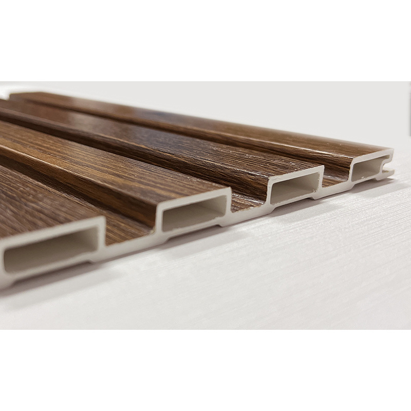 environmental protective modern style virgin material tongue and groove wpc flute wall panel