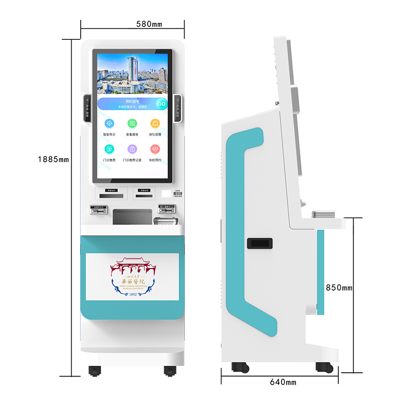 Self-Service Design Self Service Kiosk Machine Self Service Hotel Reception Kiosks