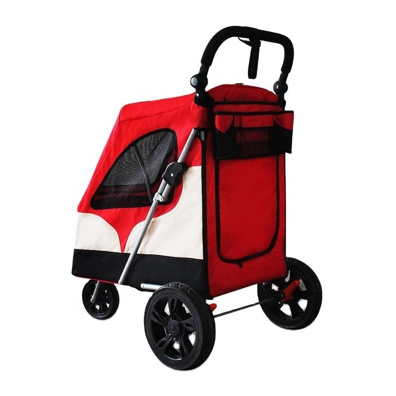 The Stroller Best Selling 3 Wheel With Brakes For Large Dog Large Dog Stroller Big Pet Stroller With Large Wheels