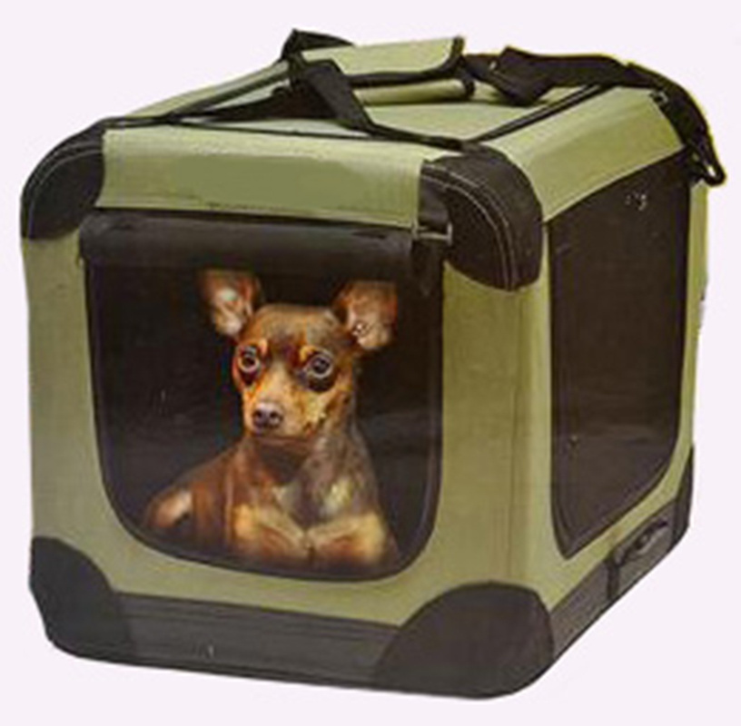 Dog Traveling Crate Collapsible Soft Dog Crate