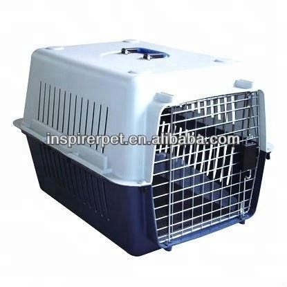 IATA Air Cage Dog Transport Plastic Carton Packing OEM Plastic Toys Solid American Style Sustainable Dog Kennel Plastic Travel