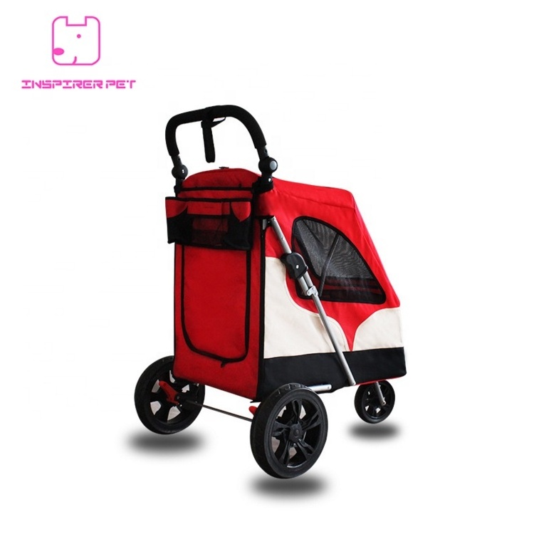 The Stroller Best Selling 3 Wheel With Brakes For Large Dog Large Dog Stroller Big Pet Stroller With Large Wheels