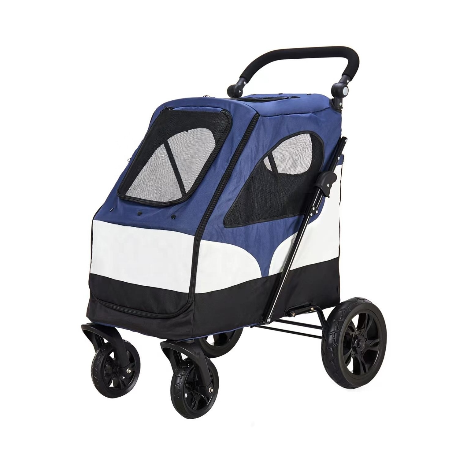 The Stroller Best Selling 3 Wheel With Brakes For Large Dog Large Dog Stroller Big Pet Stroller With Large Wheels