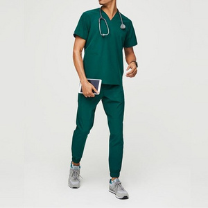 Elasticity Pet Clinic Nurse workwear High Quality OEM Service Nursing Scrubs Women Uniforms hospital Doctor Work Clothing suits