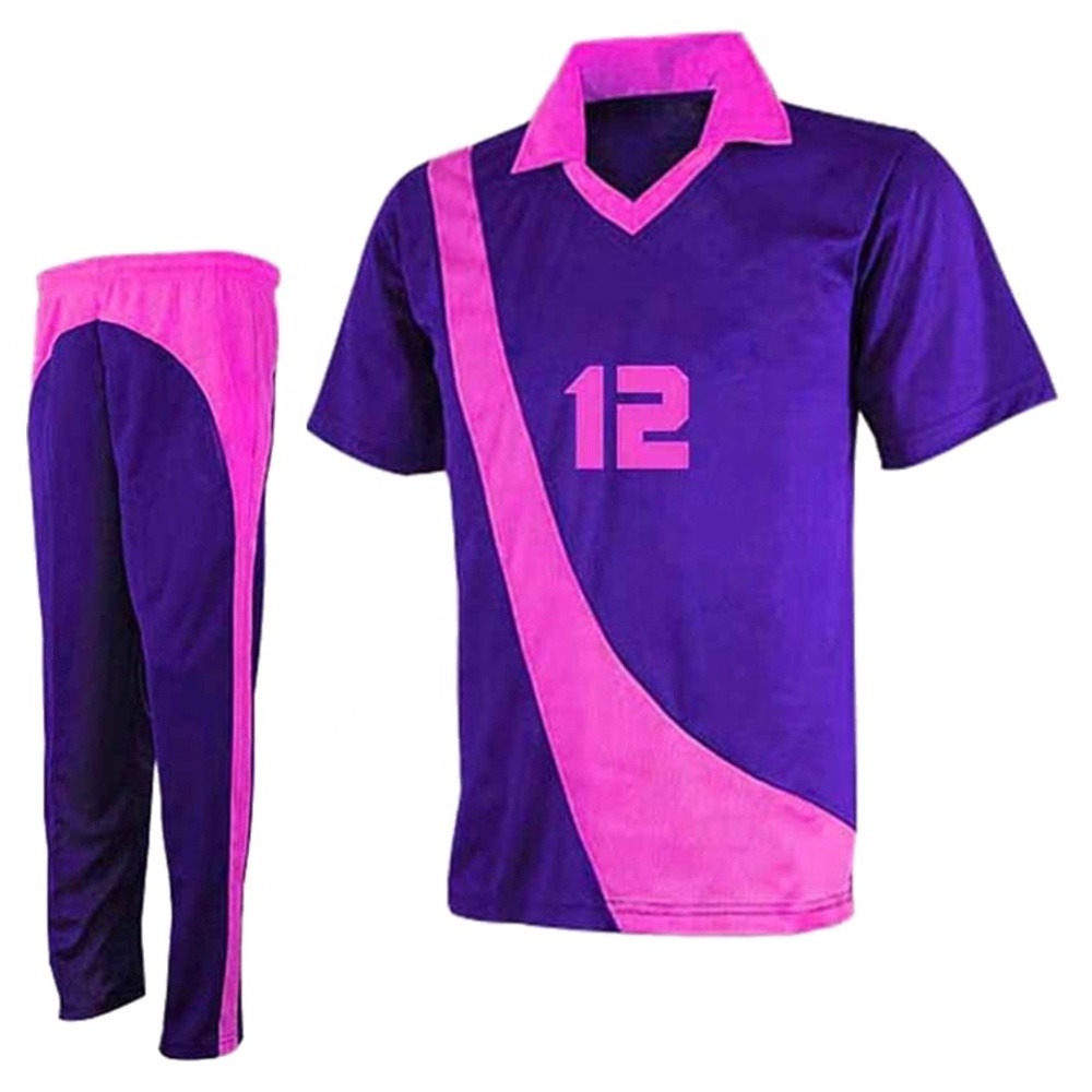 Custom Made Team wear Cricket Uniform New Sublimation Cricket Jersey & pant set Man Team wear Cricket Uniform Sets