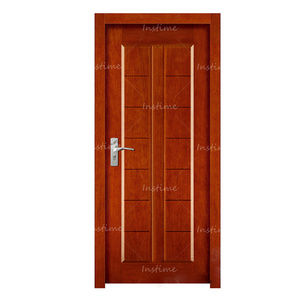 Instime New Design Luxury Good Price High Quality Solid Wooden Door Chinese Style Interior Door For House