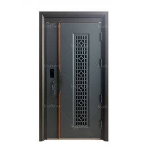 Instime  Royal Palace Anti-Theft Reinforced  Main Front Entrance Interior Security Steel Door For House