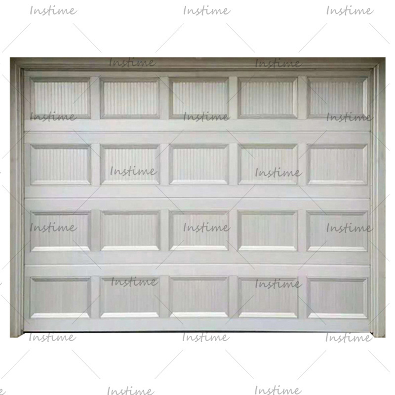 Instime Modern Intelligent Panel Automatic Gate Residential Sectional Garage Doors For Balcony For House