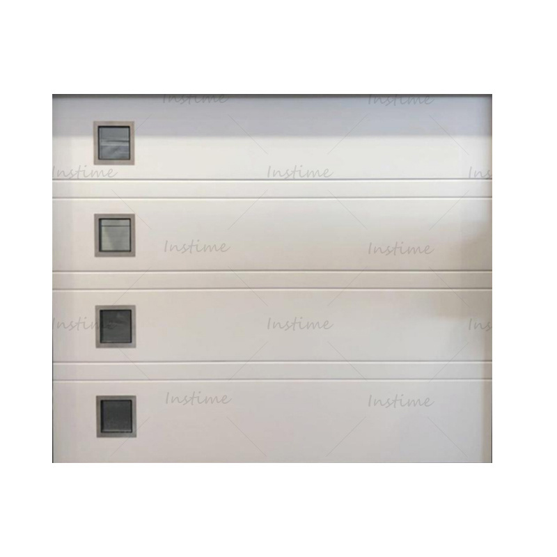 Instime  Electric Sandwich Panel Good Insulated Effect Automatic Control Wholesale Garage Doors For Villa