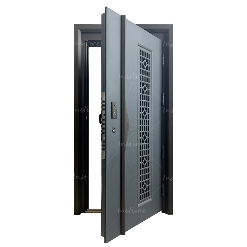 Instime  Royal Palace Anti-Theft Reinforced  Main Front Entrance Interior Security Steel Door For House