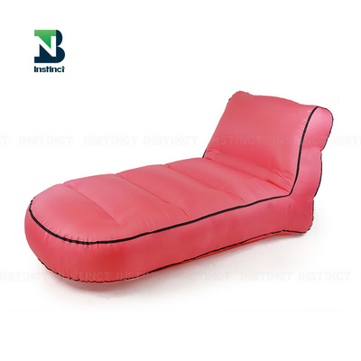 INSTINCT Outdoor Camping Air Bed Sofa Cum Chair Inflatable Lounger Lazy Bean Bag Couch Water Floating air lounger