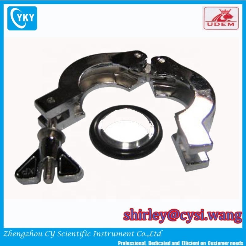 KF-25 Vacuum Quick Clamp with Rubber O-ring for flange