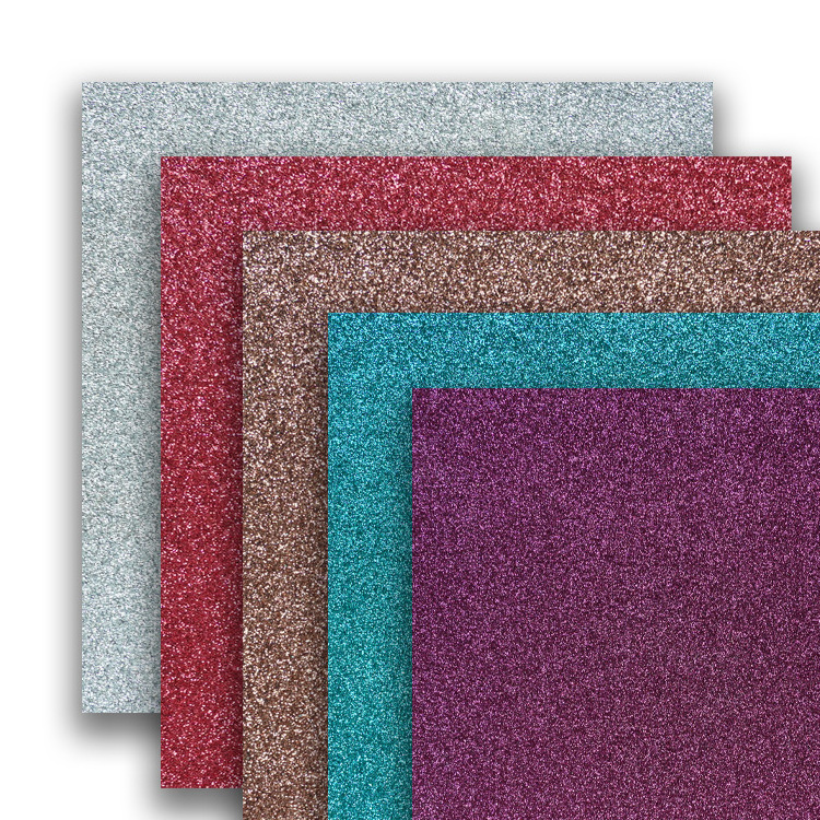 Hot Sale Mixed Colored Glitter Cardstock Paper Craft Card Stock for Craft Project DIY Gift Wrapping Scrapbooking