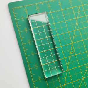 Clear Acrylic Block Display Cube for acrylic block stamping