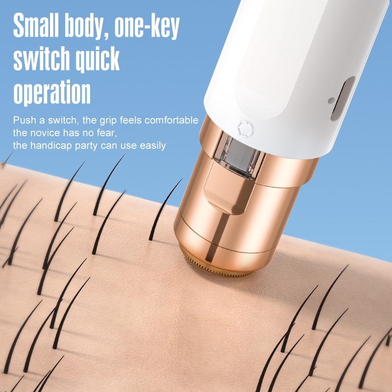 Suttik LK-220 New Eyebrow Hair Remover Electric Razor for Women with LED Light for Instant and Painless Hair Removal