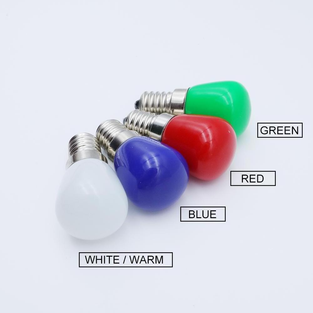 E14 LED Bulb 3W AC 220V LED Lamp Mini Bulb for Refrigerator Crystal Chandeliers Lighting White / Warm white / Red / Blue / Green