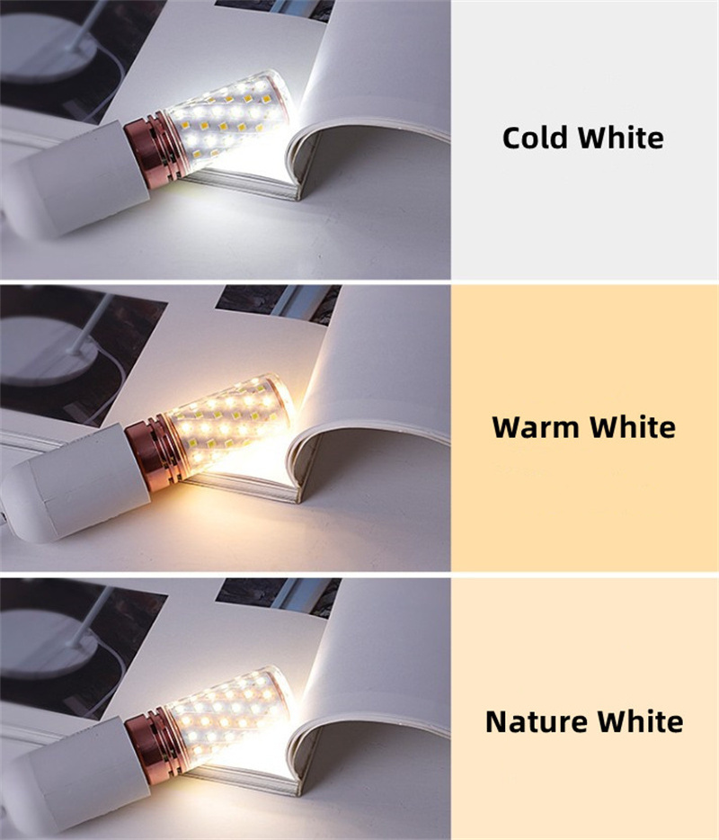 LED Bulb E14 Candle Light Corn Bulbs 220V 110V E27 LED Lamp for Home Decoration Chandelier Lighting