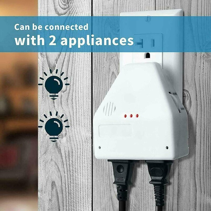 110v Detector Voice Control Switch Light Sound Clapper Clap On/Off Switch Light Socket Wall Adapter E8F9 Intelligent Auto Switch