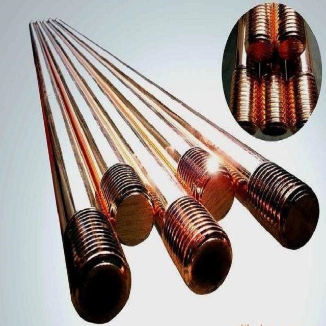 Copper bonded earth rod,ground rod - China Copper bonded earth rod,ground rod Supplier Factory