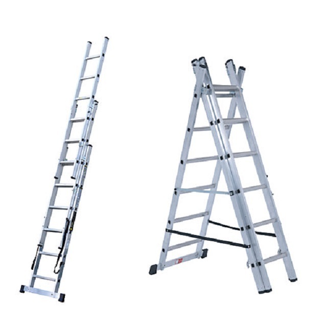 China suppliers highly durable  telescopic carbon fiber ladder