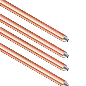 Electrical Safety Essential: Copper Clad Steel Ground Rod with Pointed Tip for Reliable Grounding